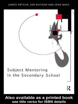 cover image of Subject Mentoring in the Secondary School